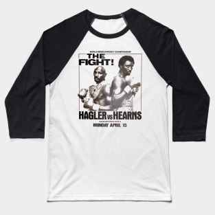 Hagler vs Hearns Baseball T-Shirt